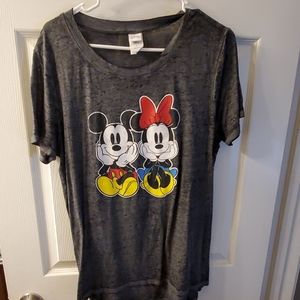 Mickey & Minnie Mouse shirt